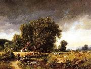 Albert Bierstadt Westphalian_Landscap oil painting on canvas